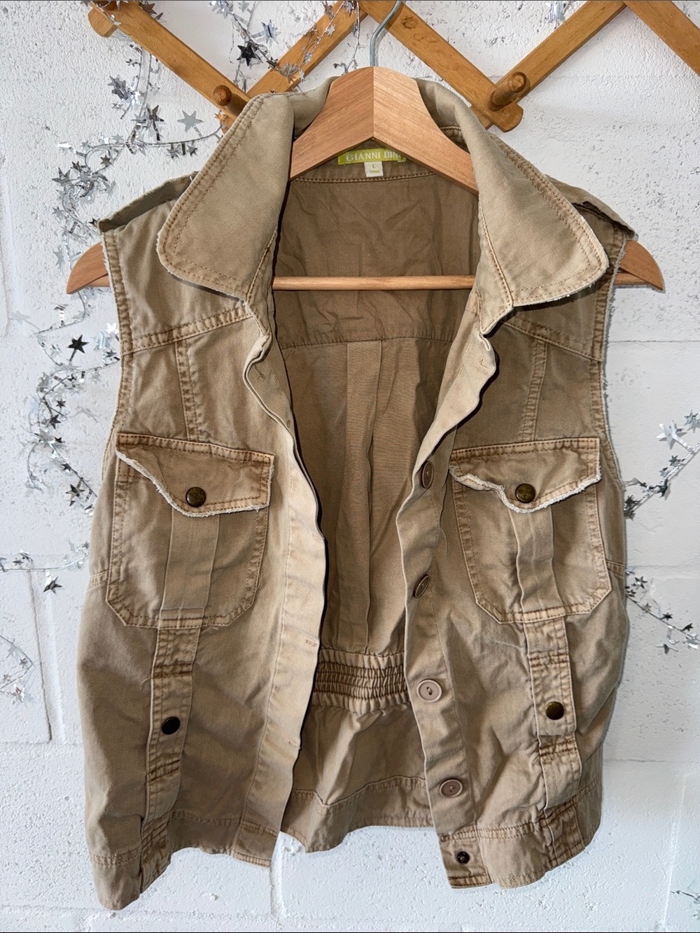 Gianni Bini Cargo vest